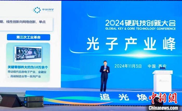 2024硬科技創(chuàng)新大會(huì)光子產(chǎn)業(yè)峰會(huì)舉行 發(fā)布責(zé)任報(bào)告和藍(lán)皮書