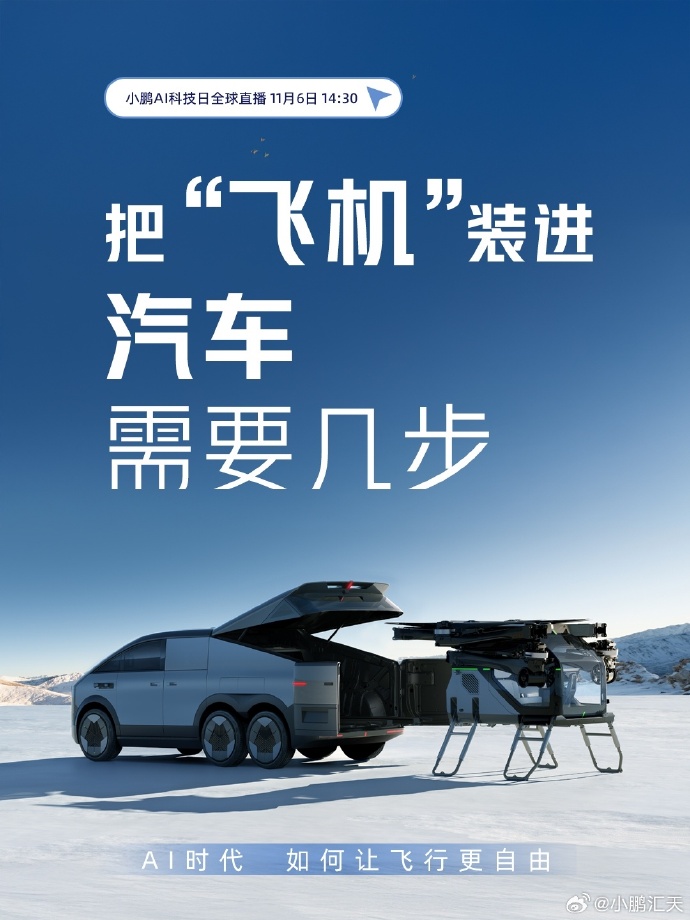 關于小鵬匯天飛行汽車，你是否還有很多疑問？
