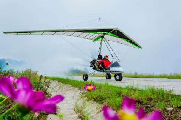 低空飛行基地。安瀾鎮(zhèn)供圖