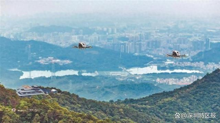 應(yīng)用場景多元 年產(chǎn)值超900億元 深圳低空經(jīng)濟(jì)振翅高飛